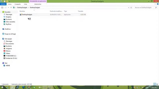 Instala la galería de Gadgets en windows 8 y 8.1 смотреть онлайн
