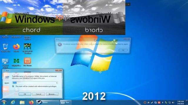 Windows 7 has a Sparta Time Traveling Remix (ft. Windows XP and Xbox 360) смотреть онлайн