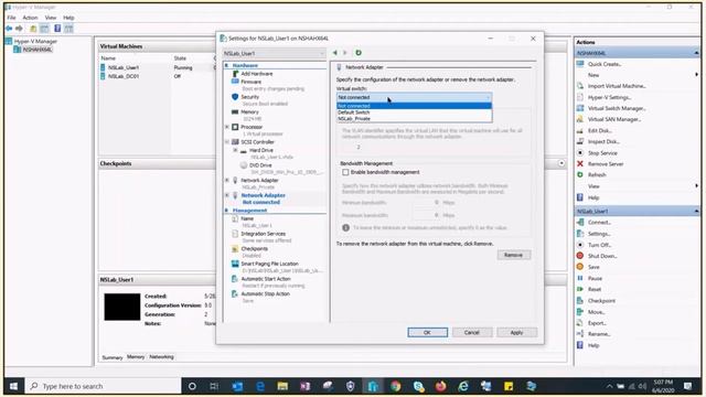 How to connect to Internet on Hyper-v virtual machine смотреть онлайн