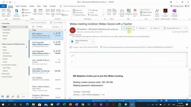 WebEx for Windows: Calendar Sync - Seaview Tech Tips смотреть онлайн