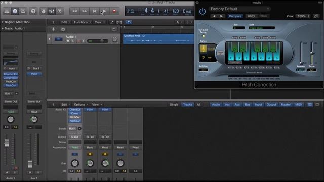How to use AutoTune on Logic Pro X- Tutorial смотреть онлайн