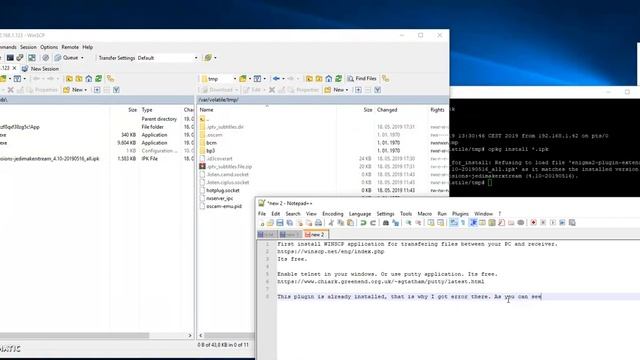 How to install .ipk file on Enigma 2 receivers (OpenPLi) - REVISED 2019 VERSION смотреть онлайн