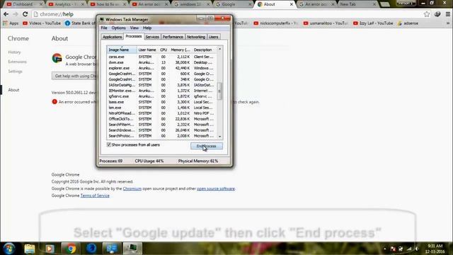 Fix An error occurred while checking for updates.The updater is currently running Google chrome смотреть онлайн