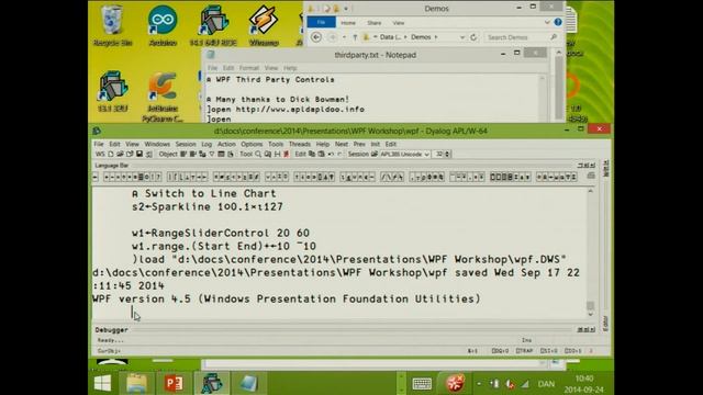 Dyalog14: WPF Third Party Controls: Syncfusion and the APLGrid смотреть онлайн