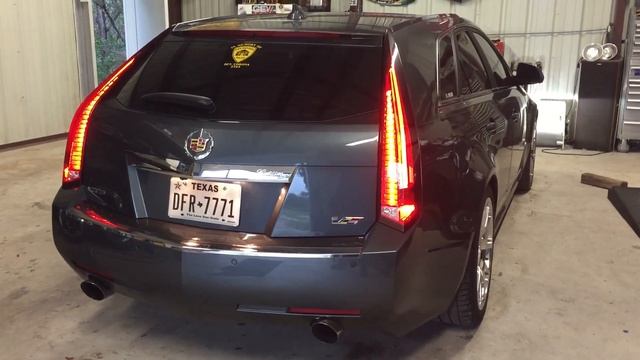 Dog nasty cammed CTS-V Wagon смотреть онлайн