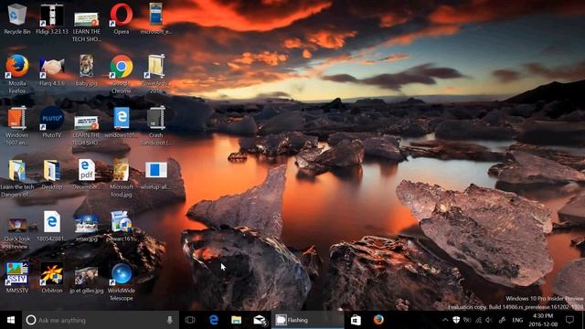 Quick look and review of Windows 10 Creators update preview build 14986 for December 8th 2016 смотреть онлайн
