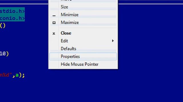 How to maximize the turbo C Window in full screen Mode смотреть онлайн