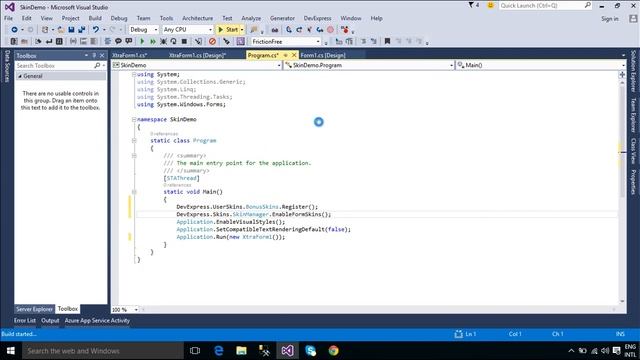 DevExpress Tutorial - Themes/Skins | FoxLearn смотреть онлайн