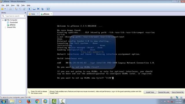 How to install pfSense in VMWare смотреть онлайн