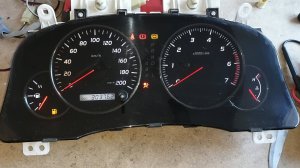 Toyota Land Cruiser Prado 120. Не работает дисплей на приборке. Ремонт.