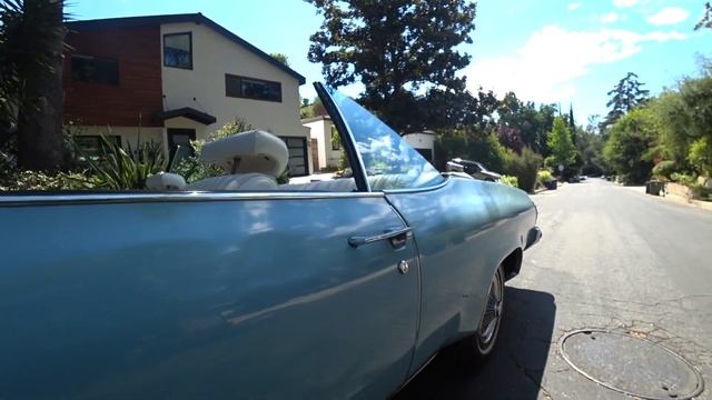 Обзор на ретро кабриолет в Калифорнии. CABRIOLET DRIVE TEST IN CALIFORNIA.