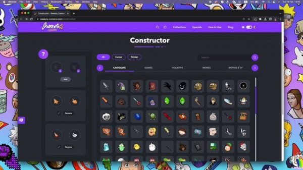 How to Use Cursor Constructor - Sweezy Cursors