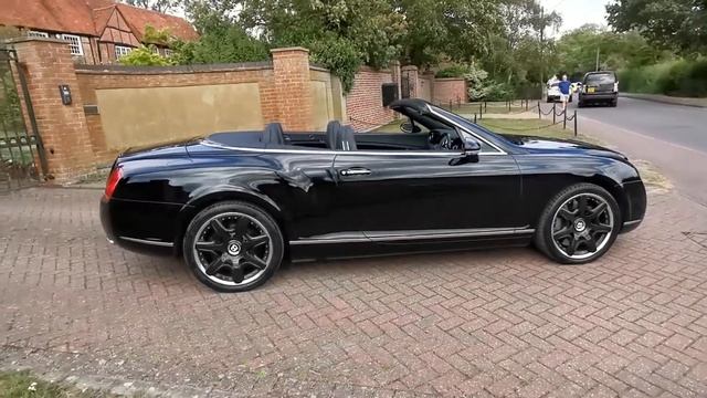 Bentley Continental GTC 6.0 W12 Mulliner 2008 Black - Claridges Cars HD смотреть онлайн