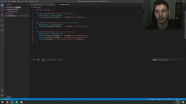 C++ Testing Demo смотреть онлайн