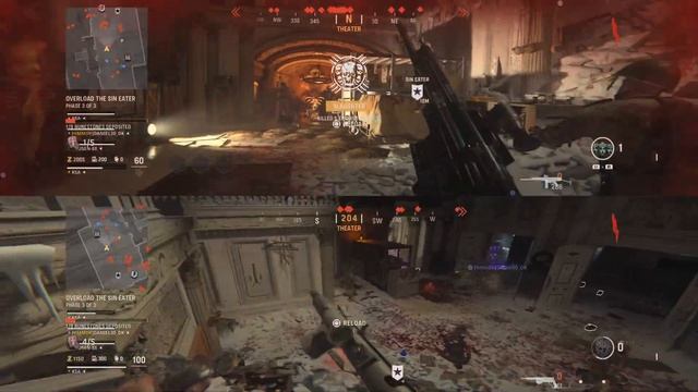 Call Of Duty Vanguard Zombies  | 2Player  Split Screen