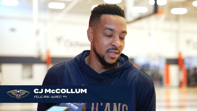 CJ McCollum on Norman Powell, Zion Williamson | Pelicans Shootaround 3/15/24 смотреть онлайн