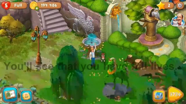 How to Get Unlimited Full Lives on Gardenscapes || Gardenscapes Cheats смотреть онлайн