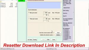 Epson Adjustment Program L805