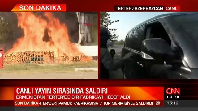 Canlı yayın sırasında Ermenistan'dan saldırı смотреть онлайн