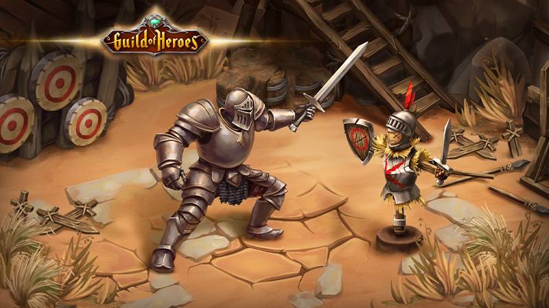 Игра Гильдия Героев - Тренировочная Площадка