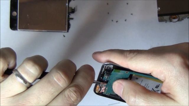 iPod Touch 4 Screen Digitizer/LCD fix Disassemble Repair смотреть онлайн
