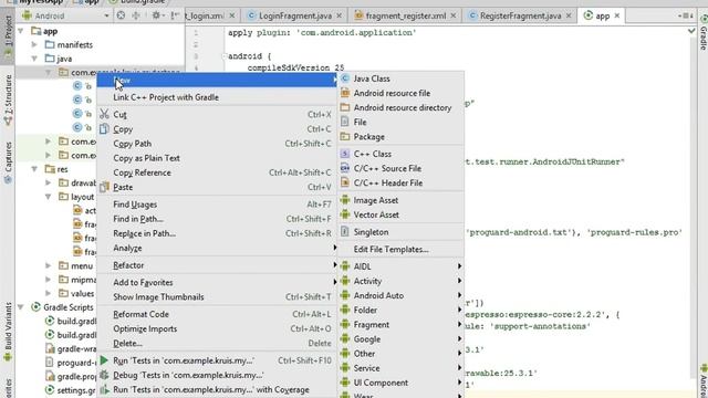 12 Android Studio App Building Adding Volley, and the RequestQueue смотреть онлайн