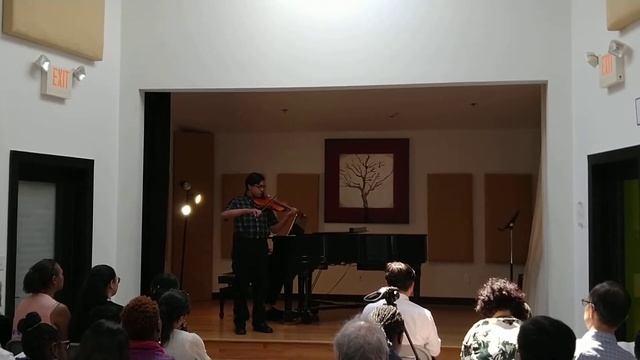 Anish Dhanrajani plays violin in RCM June 8th, 2019 смотреть онлайн