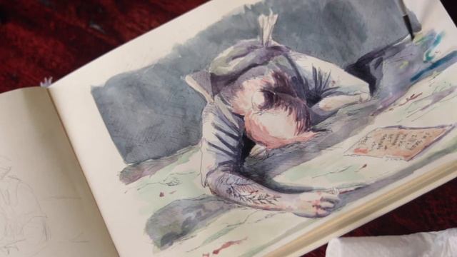 LET'S PAINT!! ELLIE THE LAST OF US 2 sketchbook session 0.2 смотреть онлайн