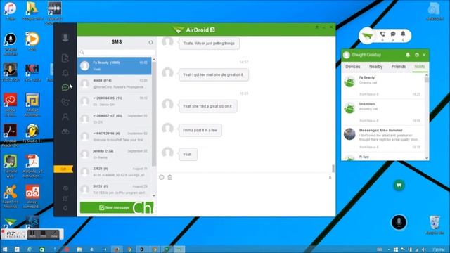 Airdroid for Windows смотреть онлайн