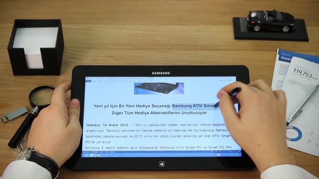Samsung ATIV Smart PC Profesyonel Eller смотреть онлайн