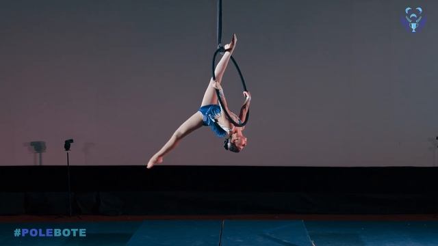 WINGS 2020 | Aerial Hoop Children (6-8) Beginner - Melania Romanenko смотреть онлайн