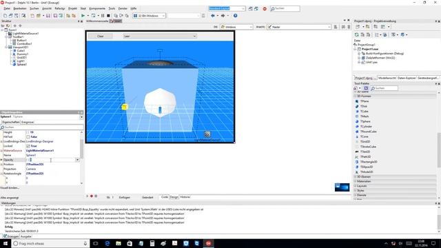 Tutorial: Sketching in 3D (Delphi DX10.1 Berlin FireMonkey) on Windows 10 смотреть онлайн