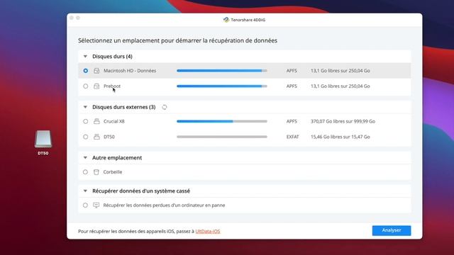 4DDiG : Comment récupérer des fichiers supprimés sur Mac ? смотреть онлайн