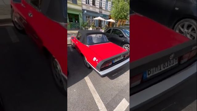 Итальянский классический кабриолет Alfa Romeo Spider в Германии🔥#кабриолет #авто #автоизгермании смотреть онлайн