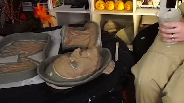 How to Make Foam Latex Prosthetics Part 2 - MOLDING смотреть онлайн