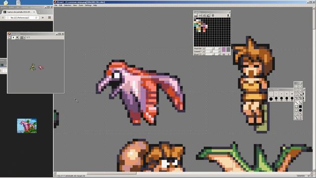 PIXEL ART TIME LAPSE #27 - Joe & Mac смотреть онлайн
