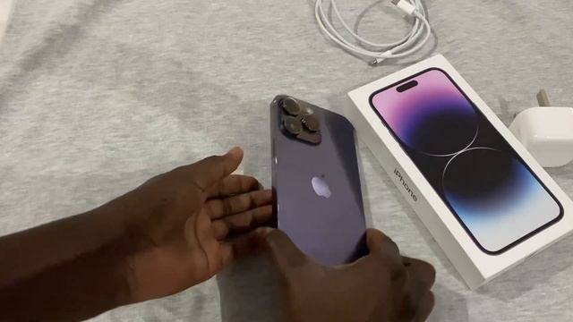 Unboxing iPhone 14 pro max ( deep purple ). смотреть онлайн