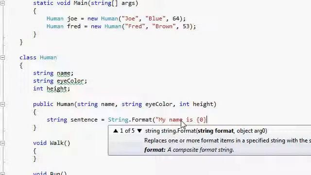 XNA Game Development 08 - String Formatting смотреть онлайн