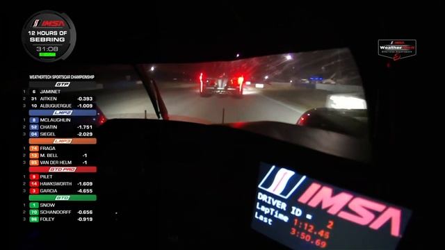 Brilliant GTP Night Racing | 12 Hours Of Sebring 2023 смотреть онлайн