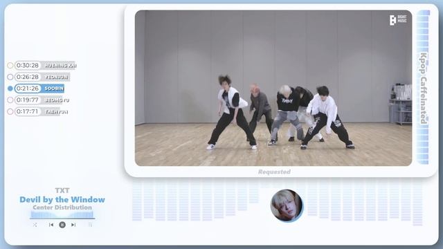 TXT 'Devil by the Window' - Center Distribution [Dance Practice] [Requested] смотреть онлайн