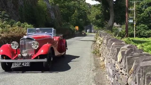 1934 Bentley 3 1/2 litre Vanden Plas style 'cutaway door' tourer смотреть онлайн