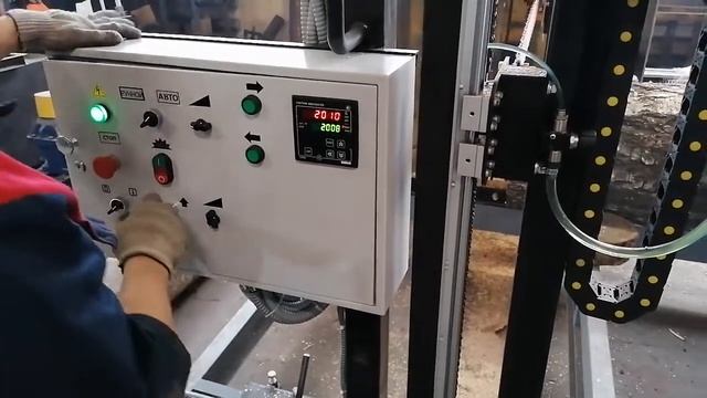 Пакетная торцовка ПТС-1500ПЛ производства ПО "Диаком" смотреть онлайн