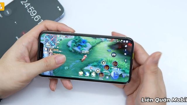 Test game iPhone XS IOS 16 Mới nhất: Nhiệt độ rất nóng, Game nhẹ cũng LAG! смотреть онлайн