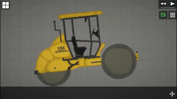 ROAD ROLLER IN MELON PLAYGROUND - PEOPLE PLAYGROUND - KSELEBOX - ACTION SANDBOX