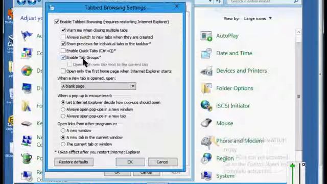 How to enable and use tab groups in Microsoft Windows 8 смотреть онлайн