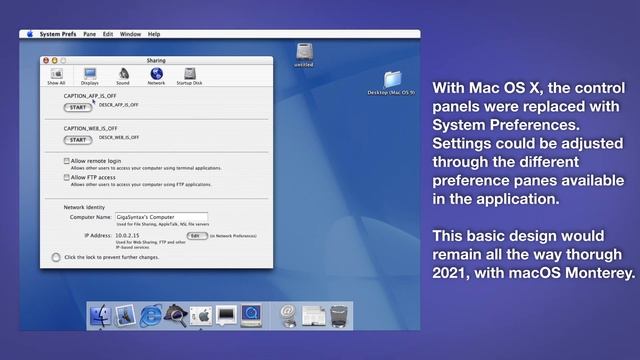 Mac OS X 10.0 (2001) Installation and Overview смотреть онлайн