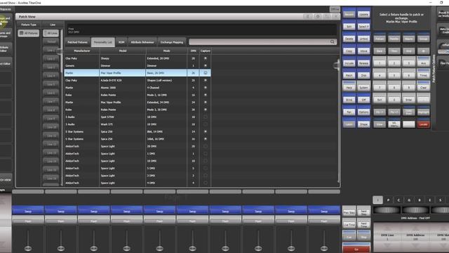 Avolites Titan - 3. Patch (partie 2) Tutoriel en français смотреть онлайн