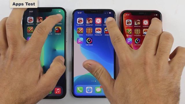 iPhone 13 Pro Max vs XS Max vs XR in 2022 - SPEED TEST! смотреть онлайн