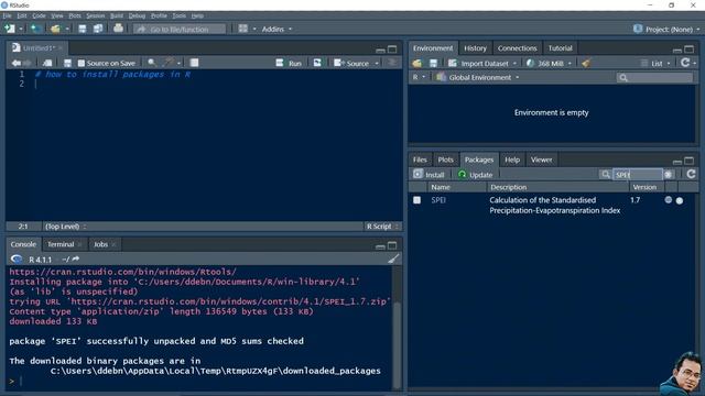 How to install packages in R | RStudio | смотреть онлайн