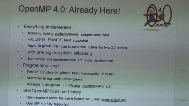 OpenMP BoF Part 4 - Intel - Clang - SC14 смотреть онлайн